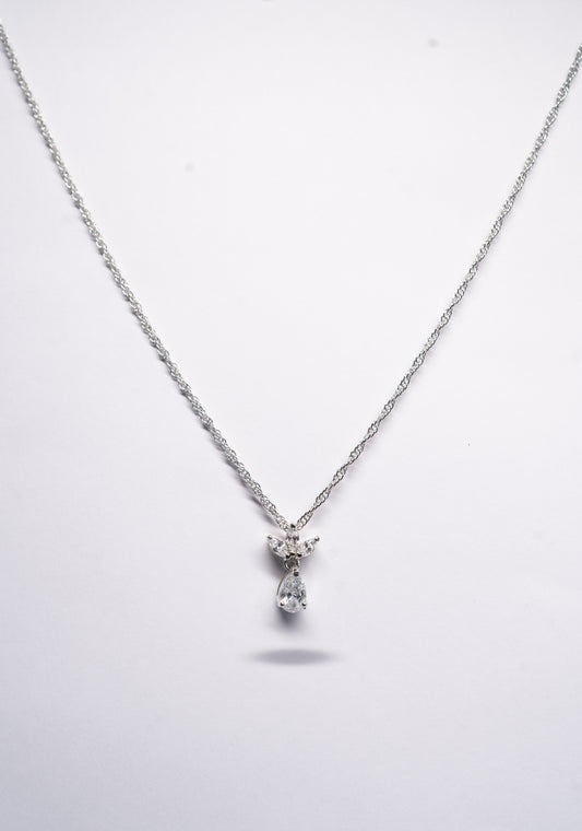 Pure Drop 925 Sterling Silver Necklace