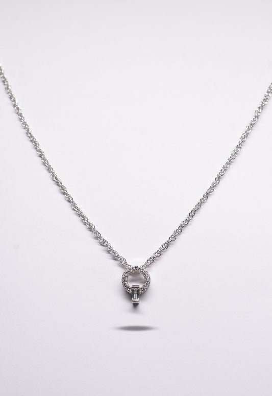 One 925 Sterling Silver Necklace