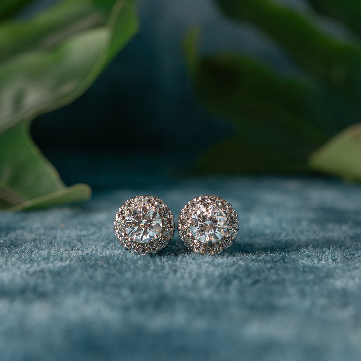 Luna Halo 95 Sterling Silver Earrings