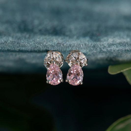 Blossom Drop 925 Sterling Silver Earrings