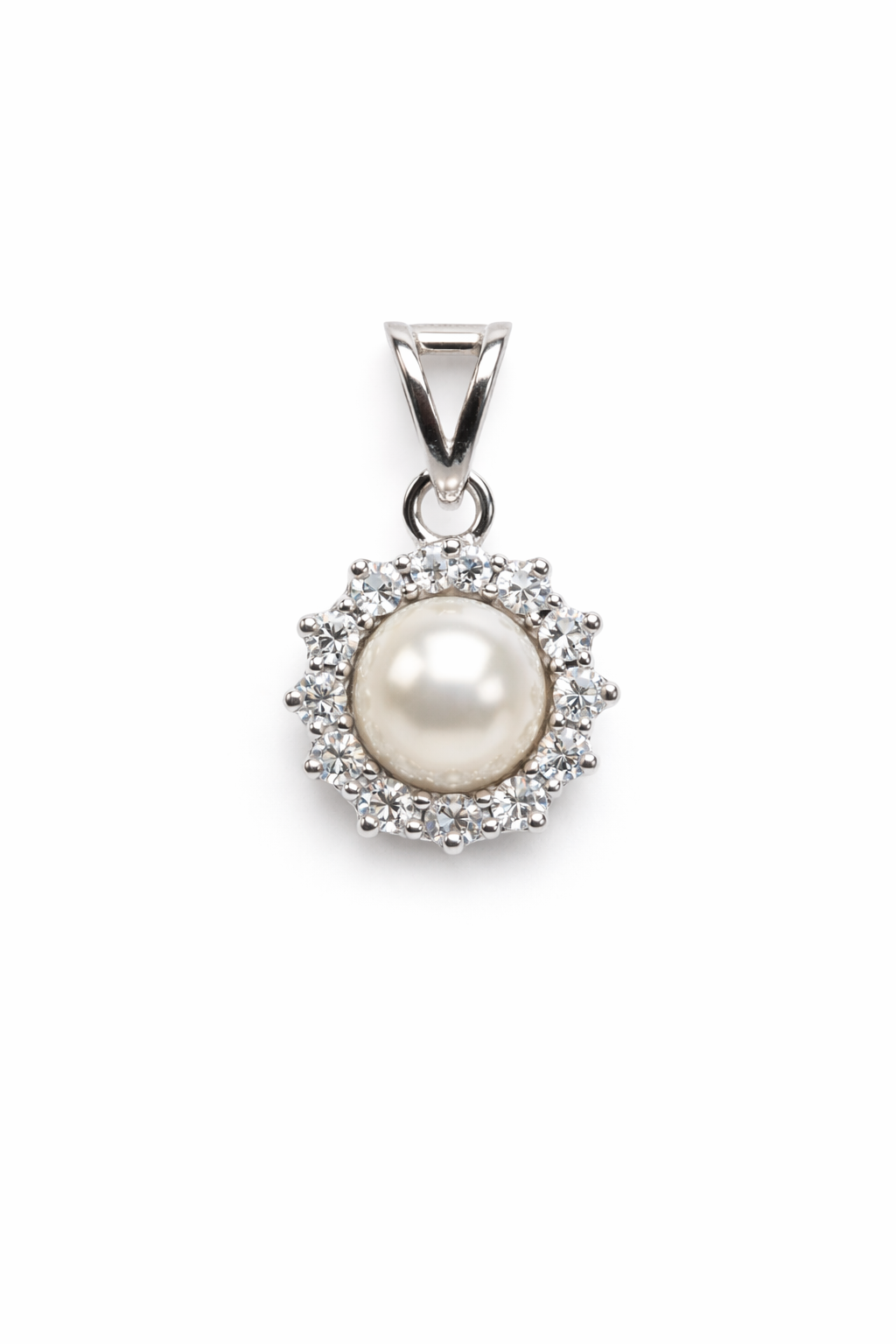 Pearl Aura 925 Sterling Silver Necklace