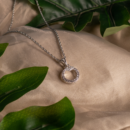 Celeste Ring 925 Sterling Silver Necklace
