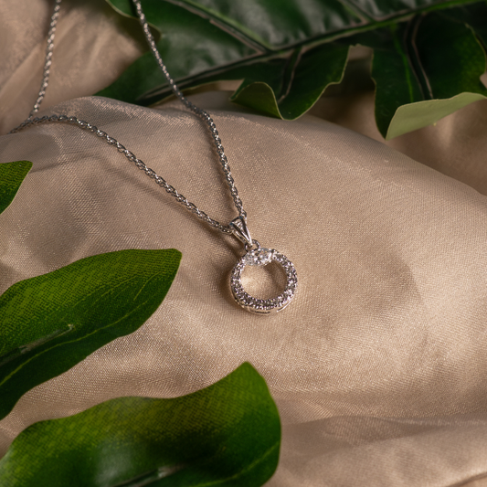 Celeste Ring 925 Sterling Silver Necklace