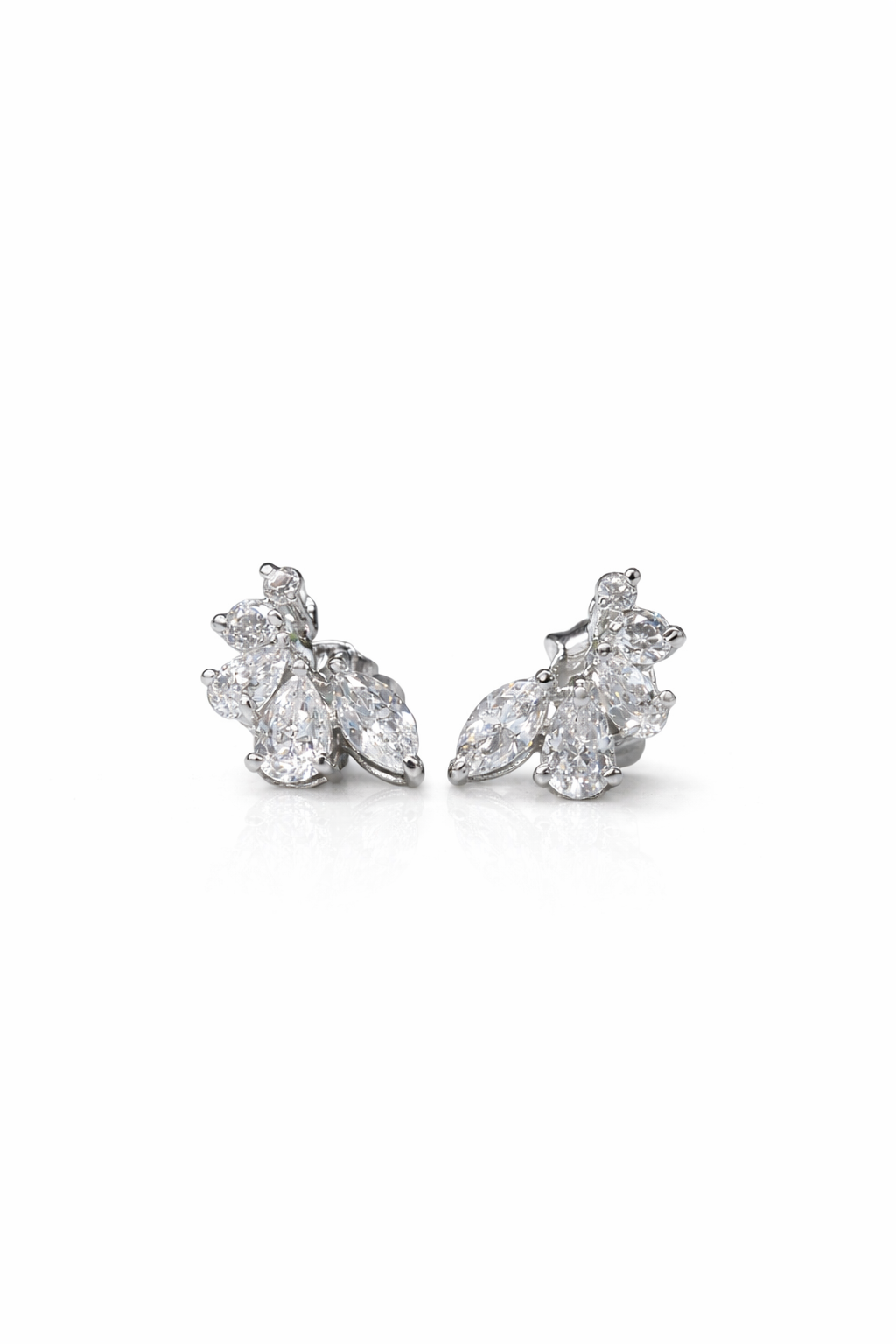Marquise Bloom 925 Sterling Silver Earrings