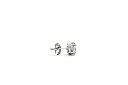 Solitaire Studs 925 Sterling Silver