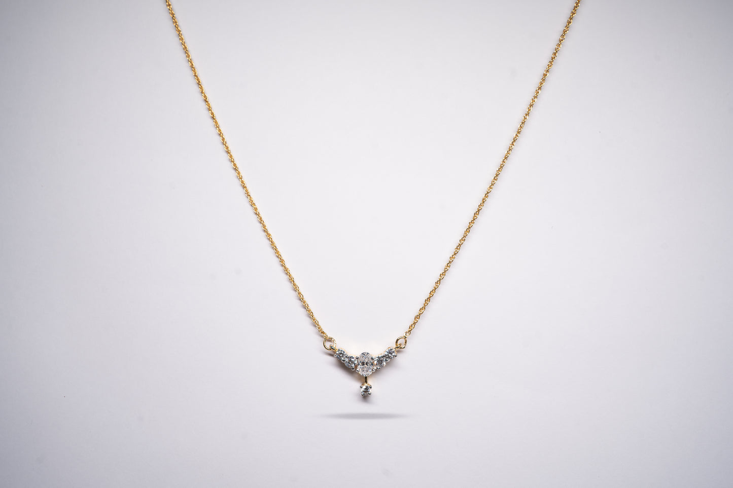 Golden Grace 925 Sterling Silver Necklace