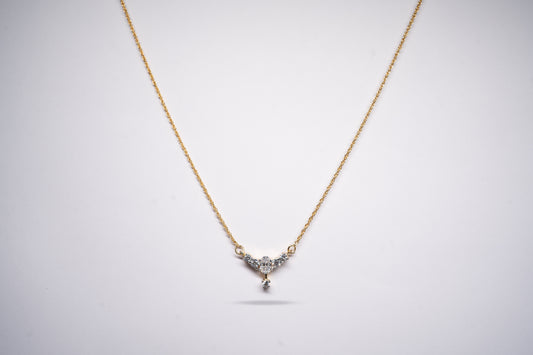 Golden Grace 925 Sterling Silver Necklace