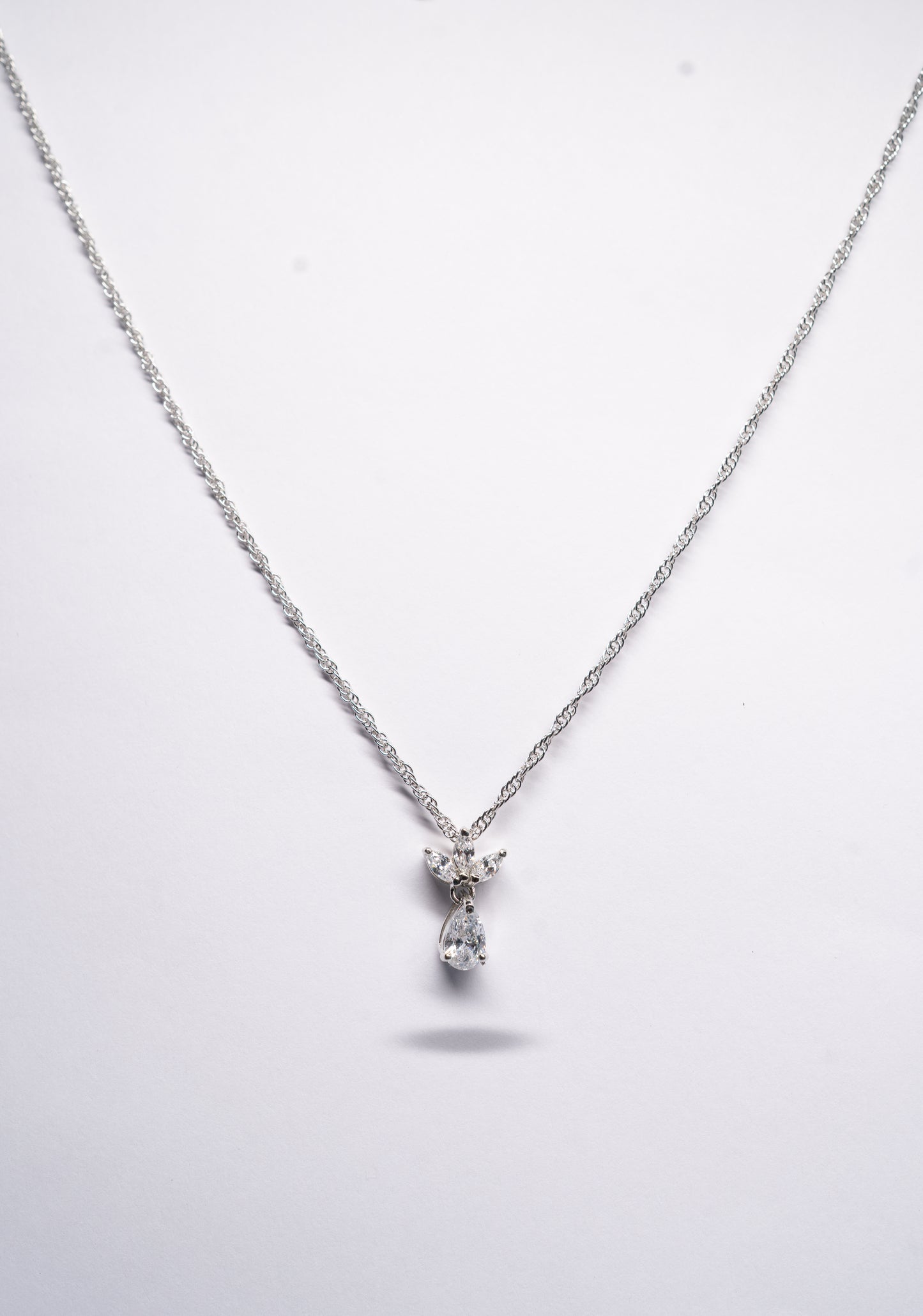 Pure Drop 925 Sterling Silver Necklace