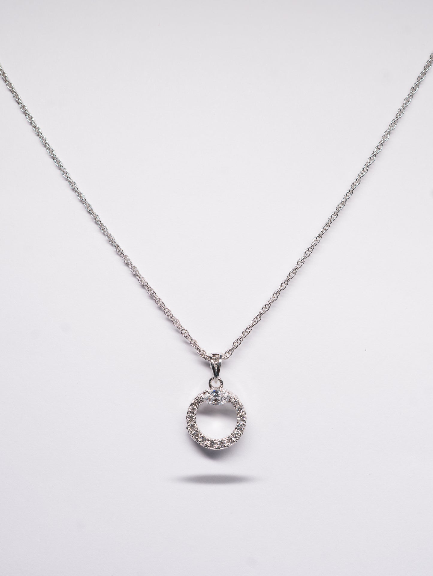 Celeste Ring 925 Sterling Silver Necklace