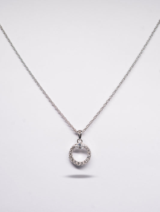 Celeste Ring 925 Sterling Silver Necklace