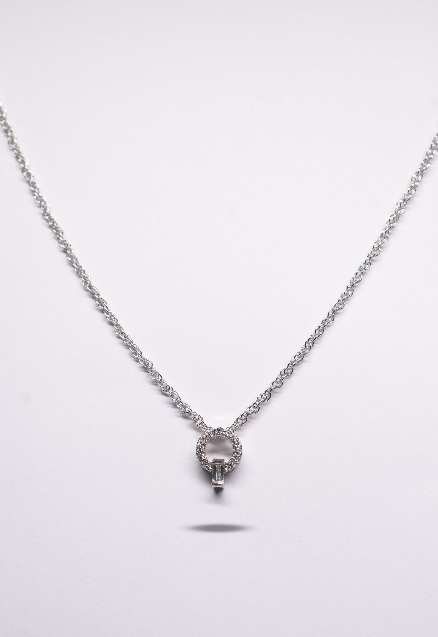 One 925 Sterling Silver Necklace