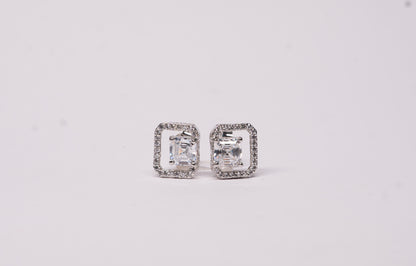 Regal Frame 925 Sterling Silver Earrings